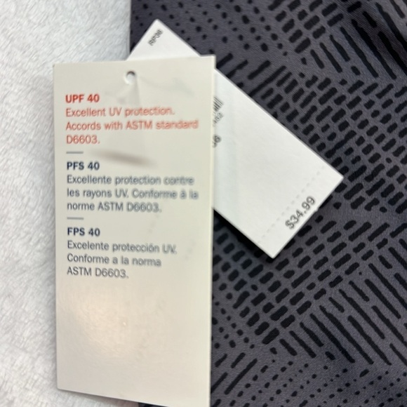 Old Navy California Deep Grey/Black Built-In Flex Board Shorts Swim NWT Size 36 - Picture 5 of 8